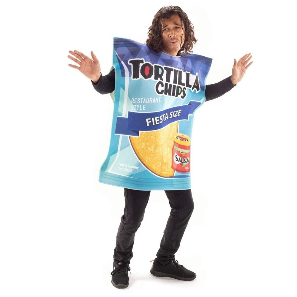 NEW Hauntlook Tortilla Chips Unisex Adult Funny Halloween Costume